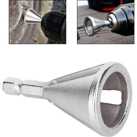 Outil de chanfreinage, ébavurage Outil de chanfrein externe Enlèvement de bavure de foret Outil de chanfrein de coupe de chanfrein Supprimer les outils de réparation de bavure Accessoire de menuiserie (1/5)