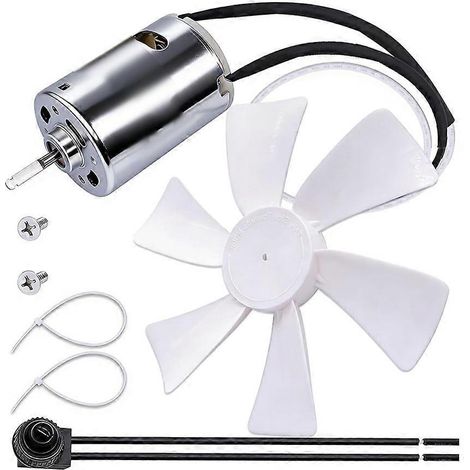 Ventilateur de 15 cm (6 pouces) pour VR avec moteur à arbre en D de 12 V - Remplacement pour ventilateur de salle de bain de VR - Ventilation d'extraction (1/5)