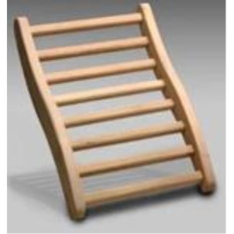 Komfort-Rückenlehne für Dampfsauna France Sauna - Ergonomische Rückenstütze aus Holz - 43 x 63 x 9cm