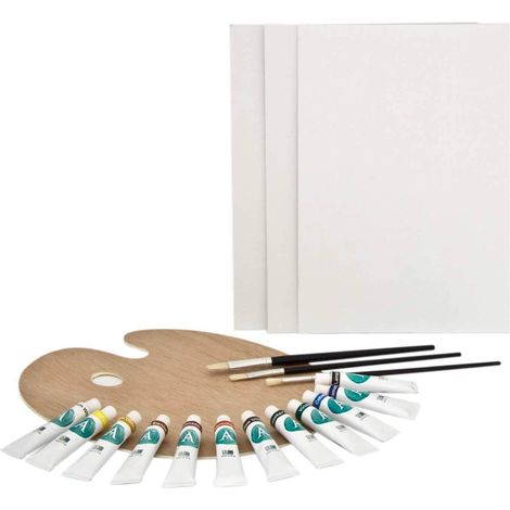 Kit completo de pintura para principiantes y profesionales
