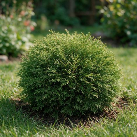 Microbiote de Sibérie 'Fussball' Pot 2,5L 20/30cm - Microbiota decussata Fussball (1/4)