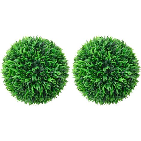 Artificial Boxwood Balls 2 pcs 38 cm vidaXL