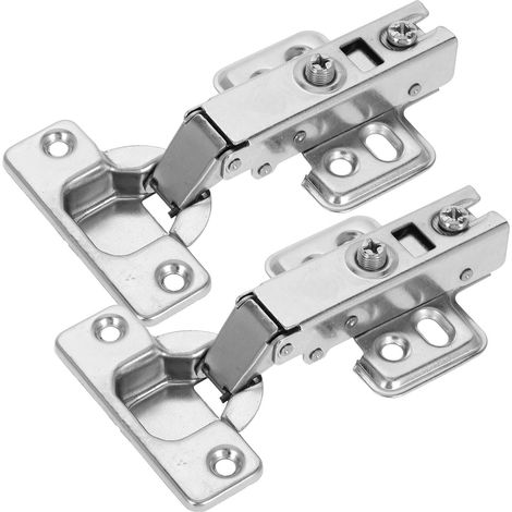 Soft Close Scharniere für Schränke 2 Stück kaltgewalzter