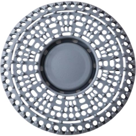 Récupérateur de cheveux pour douche - Bouchon vidange 12 , 7 cm , filtre salle bain flexible à large (1/5)