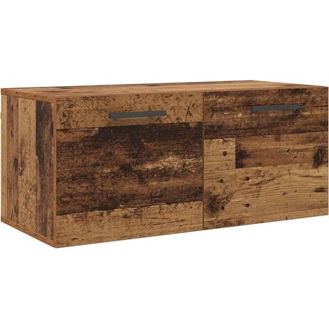 Meuble mural Bois ancien 80 x 36.5 x 35 cm Bois d'ingénierie