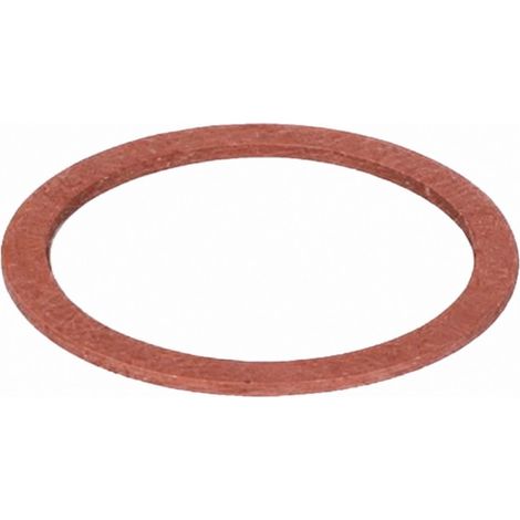 Guarnizione in fibra per testa di rubinetto 21x25x1 mm, confezione da 5 pezzi.