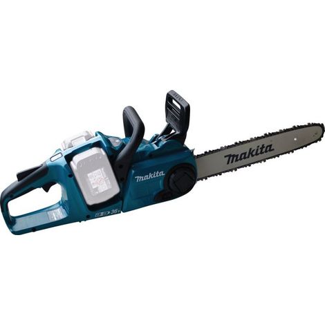 Makita – Tronçonneuse à batterie 36V 2 x 18V – Longueur guide 35 cm – Vitesse chaîne 20 m/s – Poids 4,7 kg pour coupe précise - DUC353Z