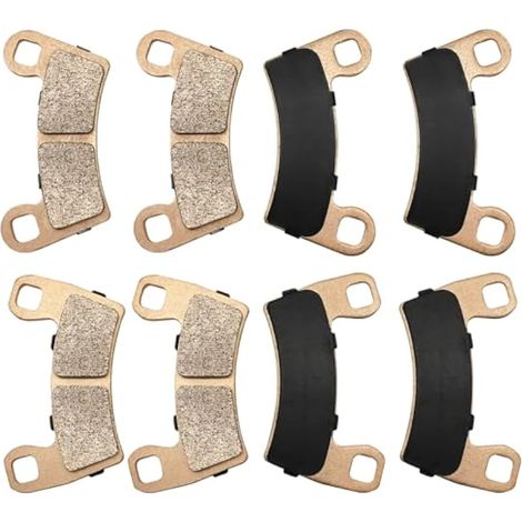 Plaquettes de frein avant et arrière frittées pour Polaris RZR 900 S-900 S-1000 2 places 2015-2022 (1/4)