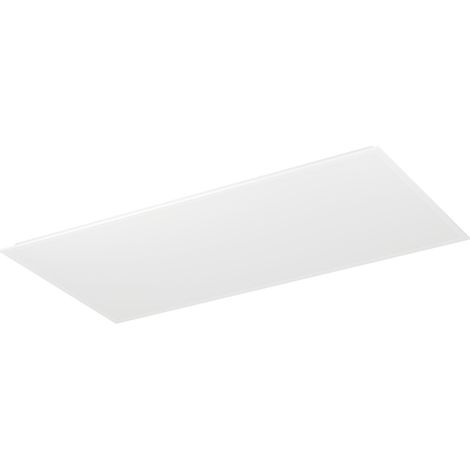 Plafoniera Moderna Moradillo-R Acciaio Bianco Plastica Led 35,5W 5100Lm Ip20