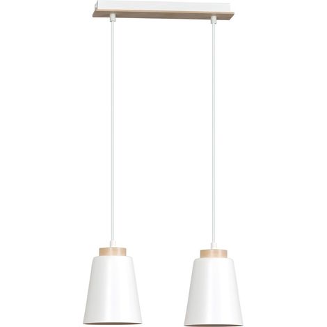 Regleta de techo Lasso Blanco (2 luces) (1/5)