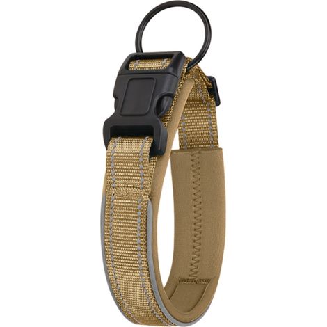 Collier Pour Chien Réglable - Nylon Résistant Et Réfléchissant - Pour Dressage Et Promenade - Taille Moyenne (1/5)