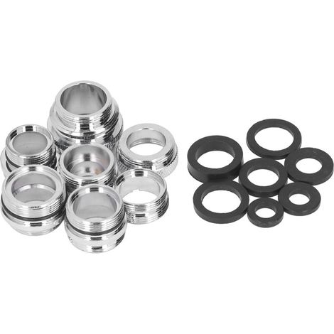 Male-to-female adapter kit for garden tap and sink (1/5)