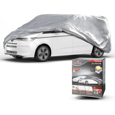 Walser – Bâche de protection voiture All Weather Basic – Imperméable en tissu PEVA – Taille L – Protection contre salissures et intempéries