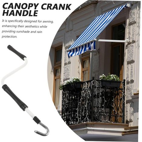 53CM roller blind crank rod, indoor and outdoor sunshade, swivel rod, pull rod, direct mounting, anti-jamming, retail available. (1/5)