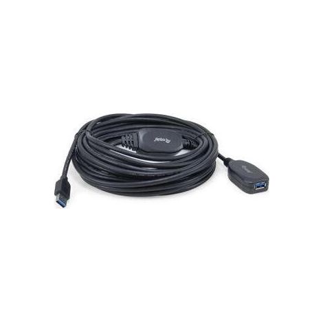 Equip 133347 cable USB A negro 10 metros USB 3.2 Gen 1 (1/4)