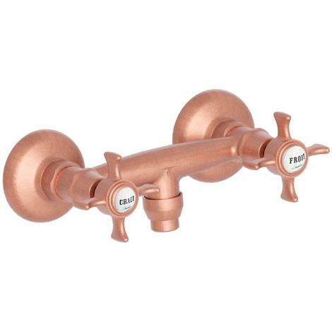 Mélangeur Douche CHAMBORD Or Rose Brosse Pvd - CRISTINA ONDYNA CH12234P (1/2)