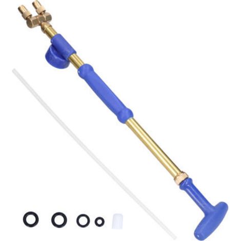 Pulvérisateur de Type bouteille avec doubles buses, arroseur d'eau à filetage femelle G3/4 pour l'irrigation du jardin et de la pelouse (1/5)