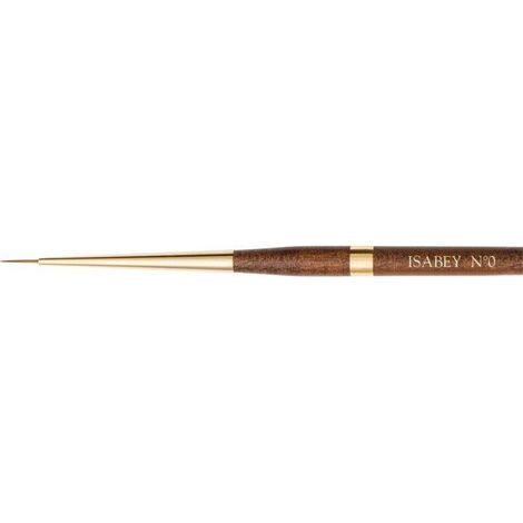 Pinceau - Rond long - Aquarelle - Isabey - Isaqua - 6233i - N°0 - Fibres synthétiques (1/3)