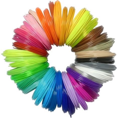 Filament PLA pour stylo 3D, 1,75 mm, 20 couleurs x 5 m (1/5)