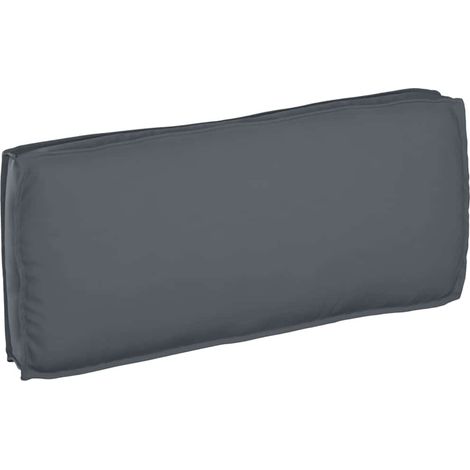 Cojín Antracita 120 x 50 x 12 cm Tela Oxford vidaXL (1/5)