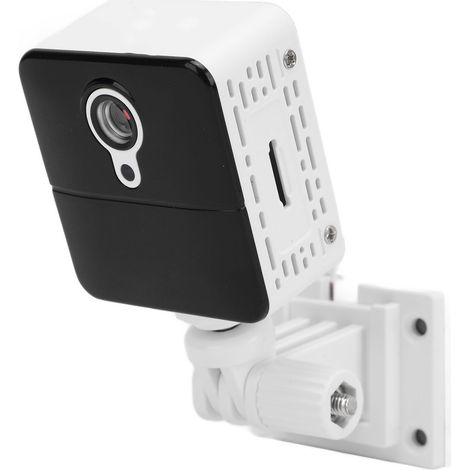 Caméra de sécurité WiFi sans fil 1080p HD avec vision nocturne grand angle et détection de mouvement pour une utilisation intérieure à domicile. (1/5)