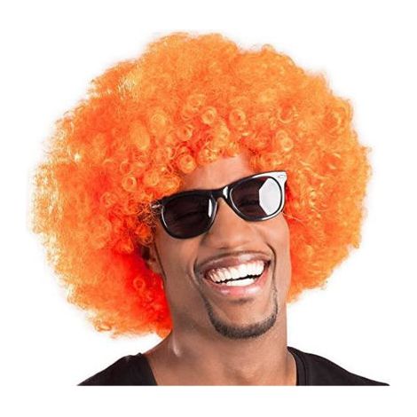 PELUCA RIZOS NARANJA