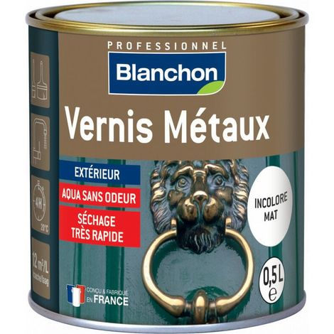 Blanchon barniz met√°lico 0,5L inodoro mate incoloro exterior