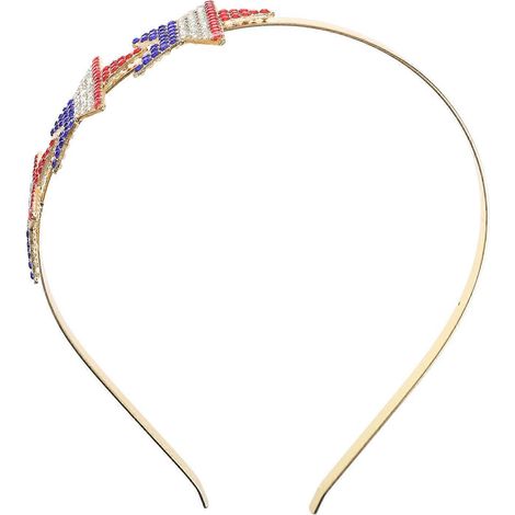 Bandeau en forme de pentagramme, accessoire de coiffure pour la fête de l'indépendance, bandeau pour cheveux de festival ou de fête (1/5)