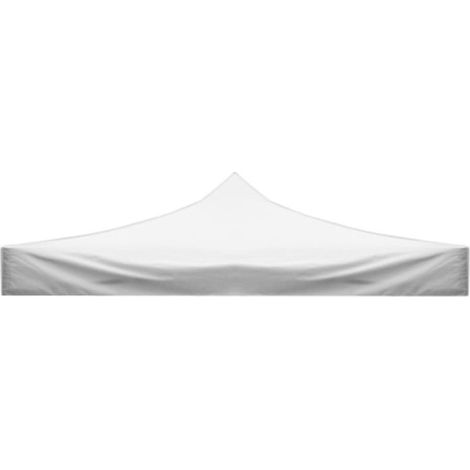 Feuille De Toit Imperméable Blanche 3X6 Pour Remplacement De Gazebo Pliable 49483 (1/2)