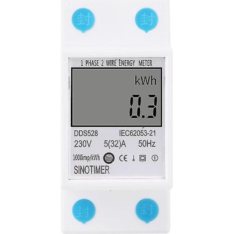1 compteur d'énergie pour usage intérieur
