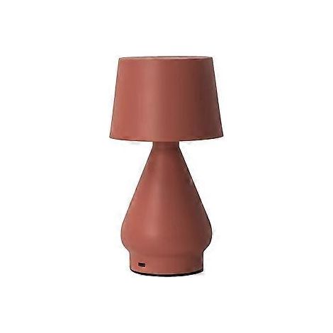 Lampe de table rechargeable décorative en fer, lampe de bureau LED pour la maison, la chambre, le restaurant ou le bar. (1/5)