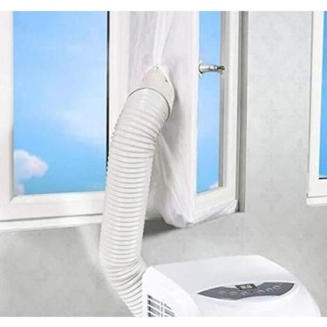 Kit de Calfeutrage pour Climatiseur Joint de Fenêtre 3M Blanc (1/4)