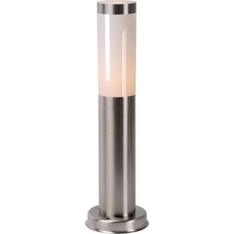 Borne extérieure Lucide Kibo E27 IP44 47 cm argent