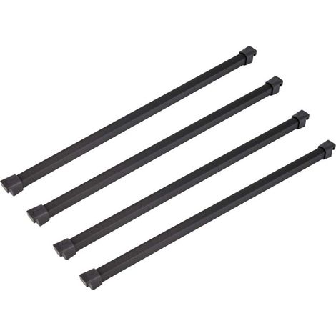 Kit 4 Varillas Pantalonero Antracita - Juego de varillas adicionales para pantalonero ANTRACITA (1/3)
