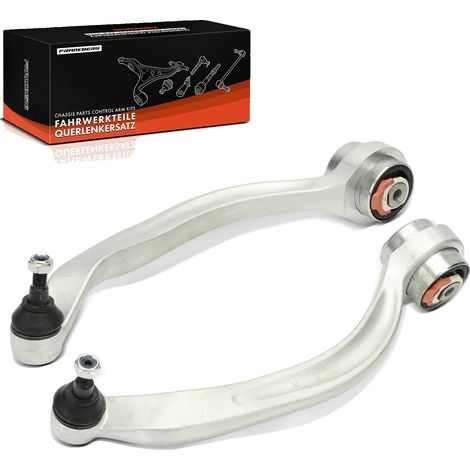 Steuerarm, Gussaluminium, Vorderachse Unterteil, Kompatibel mit AUDI und SKODA, Austausch-Teilenummern 4D0407693H und 8E0407694Q, Enthält Gummi-Lager (1/5)
