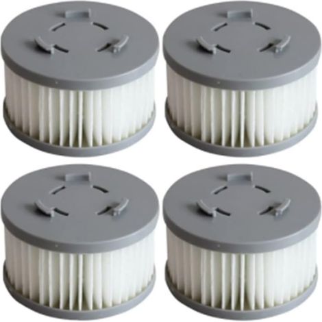 Filtro HEPA adecuado para aspiradora de mano inalámbrica Xiaomi JIMMY JV85 / JV85 PRO / A6 / A7 / A8 / H9 Pro, repuesto con cepillo de limpieza