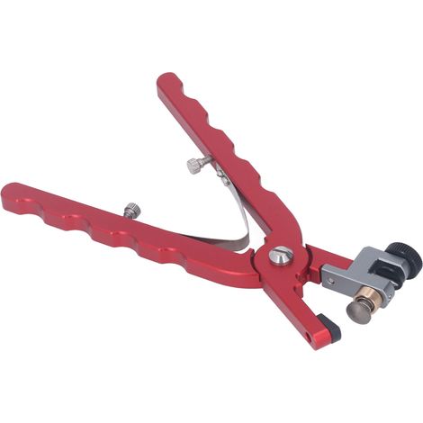 Pince à trous ergonomique, perforatrice pour bracelet de montre et ceinture en cuir, alliage d'aluminium, gain de main-d'œuvre (1/5)