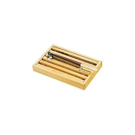 Jean Dubost Brotschneider Holz Natur 36 cm