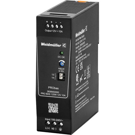 Weidmüller 2838450000 Hutschienen-Netzteil (DIN-Rail) Inhalt 1 St.
