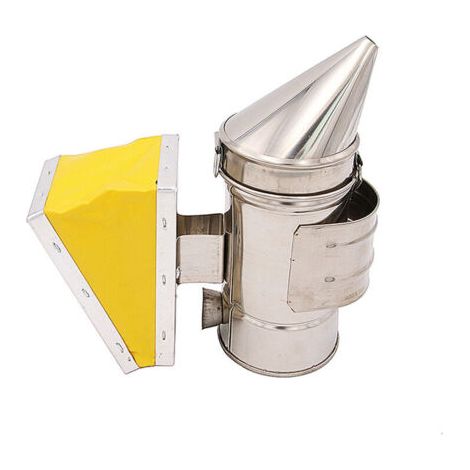 Outils d'apiculture d'exportation mini fumeur de cuir en acier inoxydable mini fumeur de pointe de trompette (1/4)
