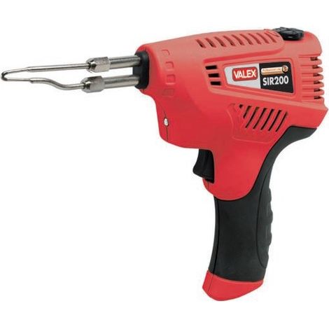SALDATORE ISTANTANEO REGOLABILE SIR200 200W MAX 500°C CON LUCE LED VALEX