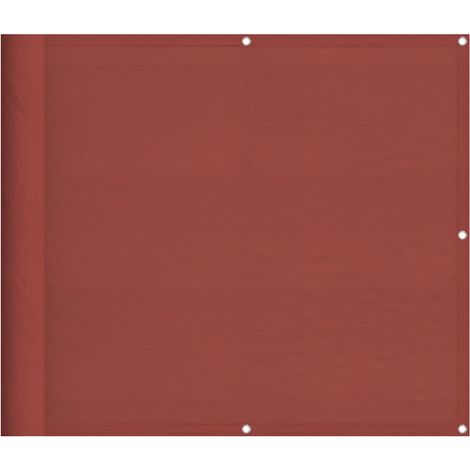 Maison Exclusive - Paravento Balcone Terracotta 90x1000 cm 100% Poliestere Oxford