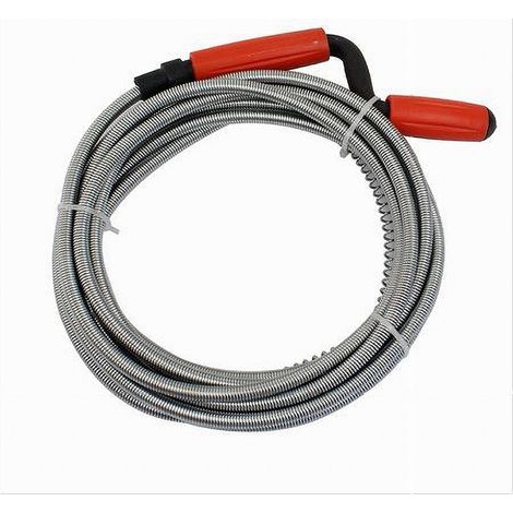 Trade Shop - Sturalavandino Molla Sturatubi Scarichi Spirale Per Disintasare Tubi 5 Mt 59948 -