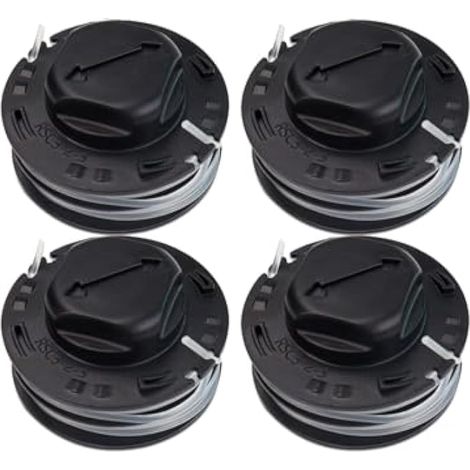 Lot de 4 bobines de Rechange pré-enroulées C 3-2 pour Tondeuse Stihl FSA 57 FSA 56 FSA 50 FSE 52 FSE52 Autocut C3-2 4009 710 4305 (1/5)