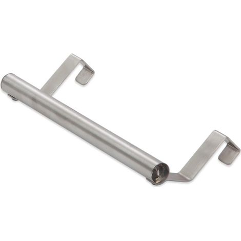 Barre murale - 20 cm - Acier inoxydable - Installation sans outil - Cuisine/verre (1/2)