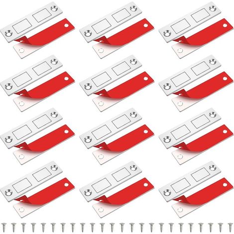 Aimants magnétiques pour portes de placard, 13, 6 kg, ultra, fins (1/5)