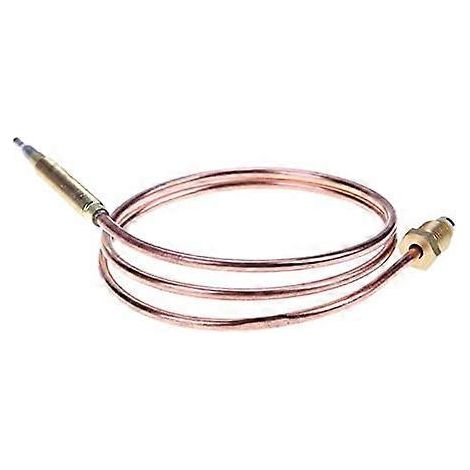 Kit thermocouple pour vanne à gaz de 1,2 mètre, comprenant 5 accessoires de montage, compatible avec les chaudières, les fours et les appareils à gaz. (1/5)