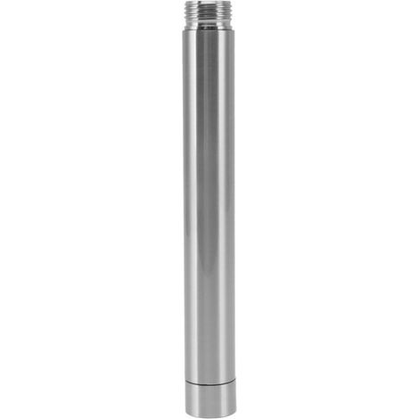 Stainless steel shower extension tube, 6-inch handheld shower head extension for bathroom (1/4)