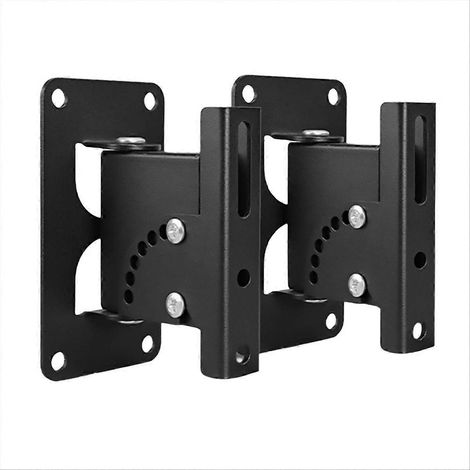 2 Pièces Enceinte Support Mural,ceiling Mounting Support Angle Réglage Household Support pour Maison Office KTV Son (1/5)
