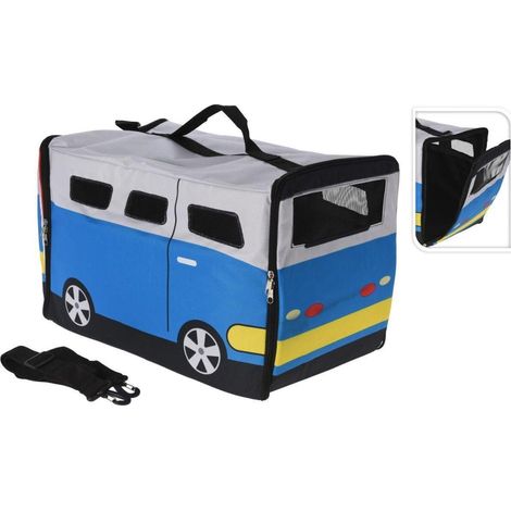 Koopman Haustiertransportbox Blau, bequem und sicher